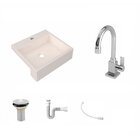 Kit Cuba Xq395 Torneira Luxo 1195 Metal Válvula 1 Polegada Si