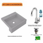 Kit Cuba Xq395 Torneira Luxo 1195 Válvula Click 1 1/2 Polegad