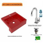 Kit Cuba Xq395 Torneira Luxo 1195 Válvula Click 1 1/2 Polegad