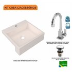 Kit Cuba Xq395 Torneira Luxo 1195 Válvula Click 1 Polegada G