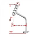 Kit Cuba Xq395 Torneira Pratika 1060 Metal 1/4 Volta Compace