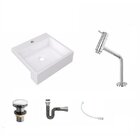 Kit Cuba Xq395 Torneira Pratika 1060 Metal E Válvula Click 1