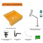 Kit Cuba Xq395 Torneira Pratika 1060 Metal E Válvula Click 1