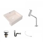 Kit Cuba Xq395 Torneira Pratika 1060 Metal Válvula Click 1 1/