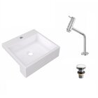 Kit Cuba Xq395 Torneira Pratika 1060 Metal Válvula Click 1 Po