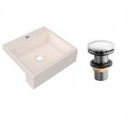 Kit Cuba Xq395 Válvula Click 1 1/2 Polegada Compace Bege