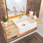 Kit Cuba Xq395 Válvula Click 1 1/2 Polegada Compace Bege