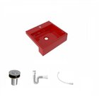 Kit Cuba Xq395 Válvula Click 1 Polegada B Sifão Pvc Flexível