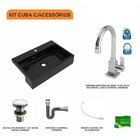 Kit Cuba Xrt55 Com Torneira Luxo 1195 E Válvula Click 1 1/2 C