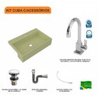 Kit Cuba Xrt55 Com Torneira Luxo 1195 E Válvula Click 1 1/2 C