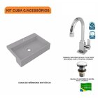 Kit Cuba Xrt55 Com Torneira Luxo 1195 E Válvula Click 1 Poleg
