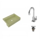 Kit Cuba Xrt55 Com Torneira Luxo 1195 E Válvula Click 1 Poleg