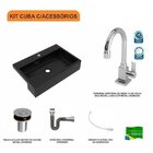 Kit Cuba Xrt55 Com Torneira Luxo 1195 E Válvula Click 1"b Com