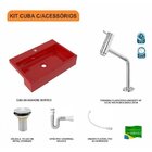 Kit Cuba Xrt55 Com Torneira Pratika 1060 E Válvula 1" Com Sif