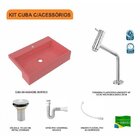 Kit Cuba Xrt55 Com Torneira Pratika 1060 E Válvula 1" Com Sif