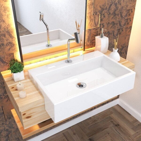 Kit Cuba Xrt55 Com Torneira Pratika 1060 E Válvula 1" Com Sif