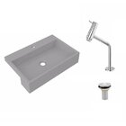 Kit Cuba Xrt55 Com Torneira Pratika 1060 Metal E Válvula 1 Po