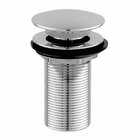 Kit Cuba Xrt55 Com Válvula Click 1.1/2" E Sifão Cromado E Fle