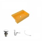 Kit Cuba Xrt55 Com Válvula Click 1.1/2" E Sifão Pvc E Flexíve