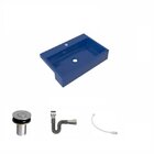 Kit Cuba Xrt55 Com Válvula Click 1"b E Sifão Cromado E Flexív