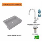Kit Cuba Xrt55 Torneira 1198 Metal Válvula 1 Polegada Compace