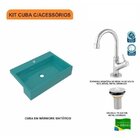 Kit Cuba Xrt55 Torneira 1198 Metal Válvula 1 Polegada Compace