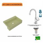 Kit Cuba Xrt55 Torneira 1198 Metal Válvula 1 Polegada Compace