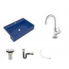 Kit Cuba Xrt55 Torneira 1198 Metal Válvula 1 Polegada Sifão C