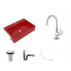 Kit Cuba Xrt55 Torneira 1198 Metal Válvula 1 Polegada Sifão C