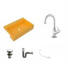 Kit Cuba Xrt55 Torneira 1198 Metal Válvula Click 1 1/2 Polega