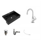 Kit Cuba Xrt55 Torneira 1198 Metal Válvula Click 1 1/2 Polega