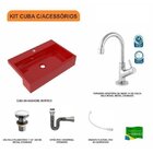 Kit Cuba Xrt55 Torneira 1198 Metal Válvula Click 1 1/2 Polega