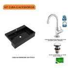 Kit Cuba Xrt55 Torneira 1198 Metal Válvula Click 1 1/2 Polega