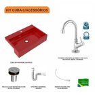 Kit Cuba Xrt55 Torneira 1198 Metal Válvula Click 1 Polegada B