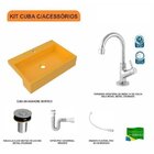 Kit Cuba Xrt55 Torneira 1198 Metal Válvula Click 1 Polegada B