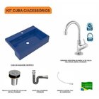 Kit Cuba Xrt55 Torneira 1198 Metal Válvula Click 1 Polegada B