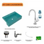 Kit Cuba Xrt55 Torneira 1198 Metal Válvula Click 1 Polegada B