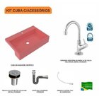 Kit Cuba Xrt55 Torneira 1198 Metal Válvula Click 1 Polegada B
