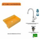 Kit Cuba Xrt55 Torneira 1198 Metal Válvula Click 1 Polegada G