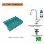Kit Cuba Xrt55 Torneira 1198 Metal Válvula Click 1 Polegada G