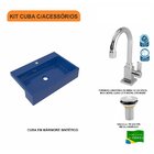 Kit Cuba Xrt55 Torneira Luxo 1195 E Válvula 1 Polegada Compac