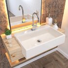 Kit Cuba Xrt55 Torneira Luxo 1195 Metal Válvula 1 Polegada Si