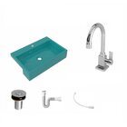 Kit Cuba Xrt55 Torneira Luxo 1195 Metal Válvula Click 1 Poleg