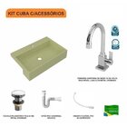 Kit Cuba Xrt55 Torneira Luxo 1195 Metal Válvula Click 1 Poleg