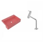 Kit Cuba Xrt55 Torneira Pratika 1060 Metal 1/4 Volta Compace