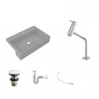 Kit Cuba Xrt55 Torneira Pratika 1060 Metal E Válvula Click 1