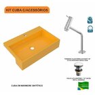 Kit Cuba Xrt55 Torneira Pratika 1060 Metal E Válvula Click 1