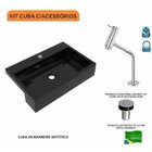 Kit Cuba Xrt55 Torneira Pratika 1060 Metal E Válvula Click 1