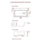 Kit Cuba Xrt55 Torneira Pratika 1060 Metal E Válvula Click 1