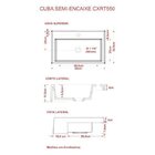 Kit Cuba Xrt55 Torneira Pratika 1060 Metal E Válvula Click 1